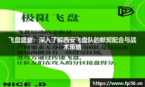 飞盘盛宴：深入了解西安飞盘队的默契配合与战术策略